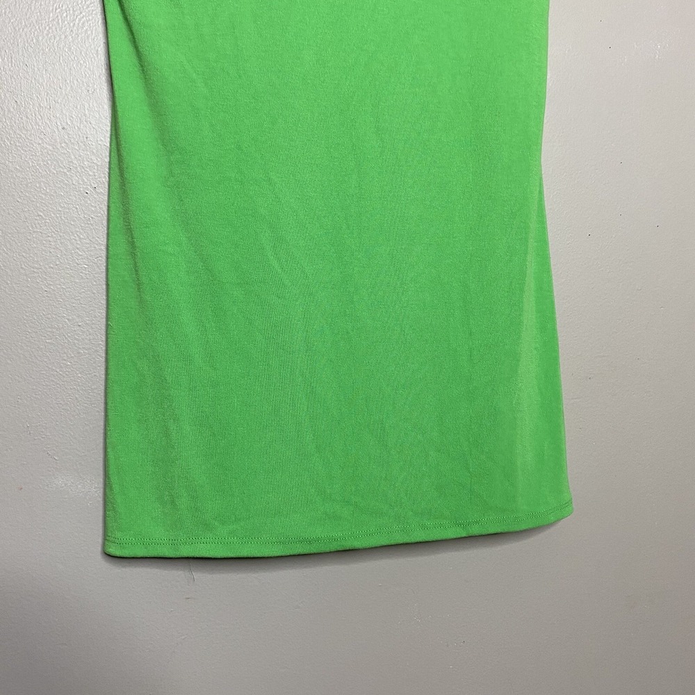 Free People Beach Rosalia Low Back‎ Mini Dress Green Size L - Picture 7 of 13